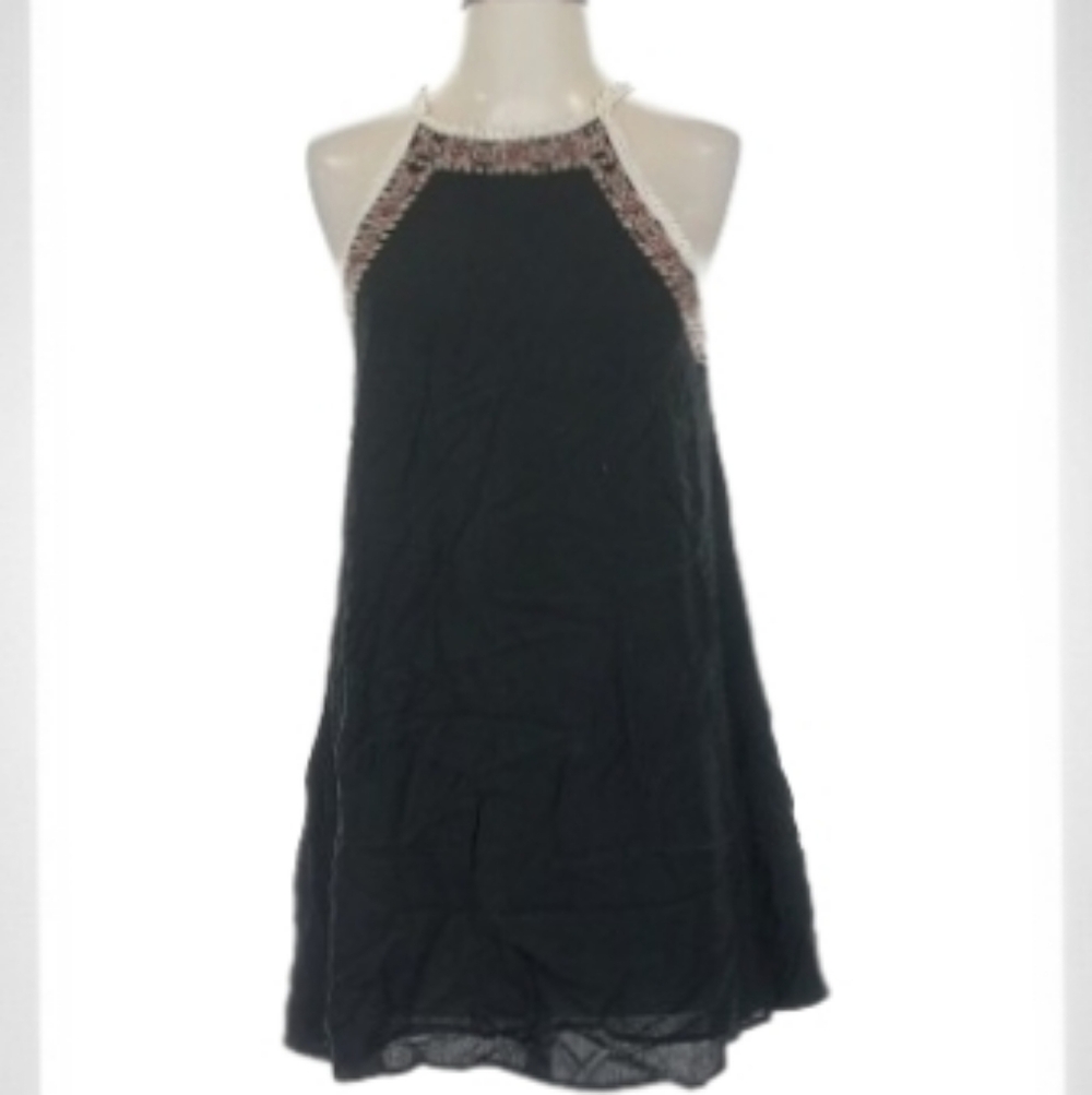 House of Harlow 1960 Black Halter Dress  Size Small